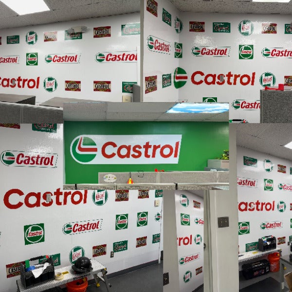 Company Logos Wall Wrap