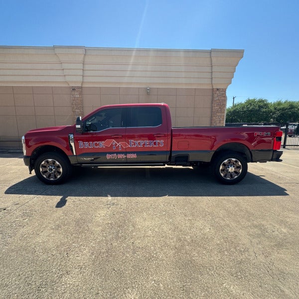 9234 Red Truck Graphics
