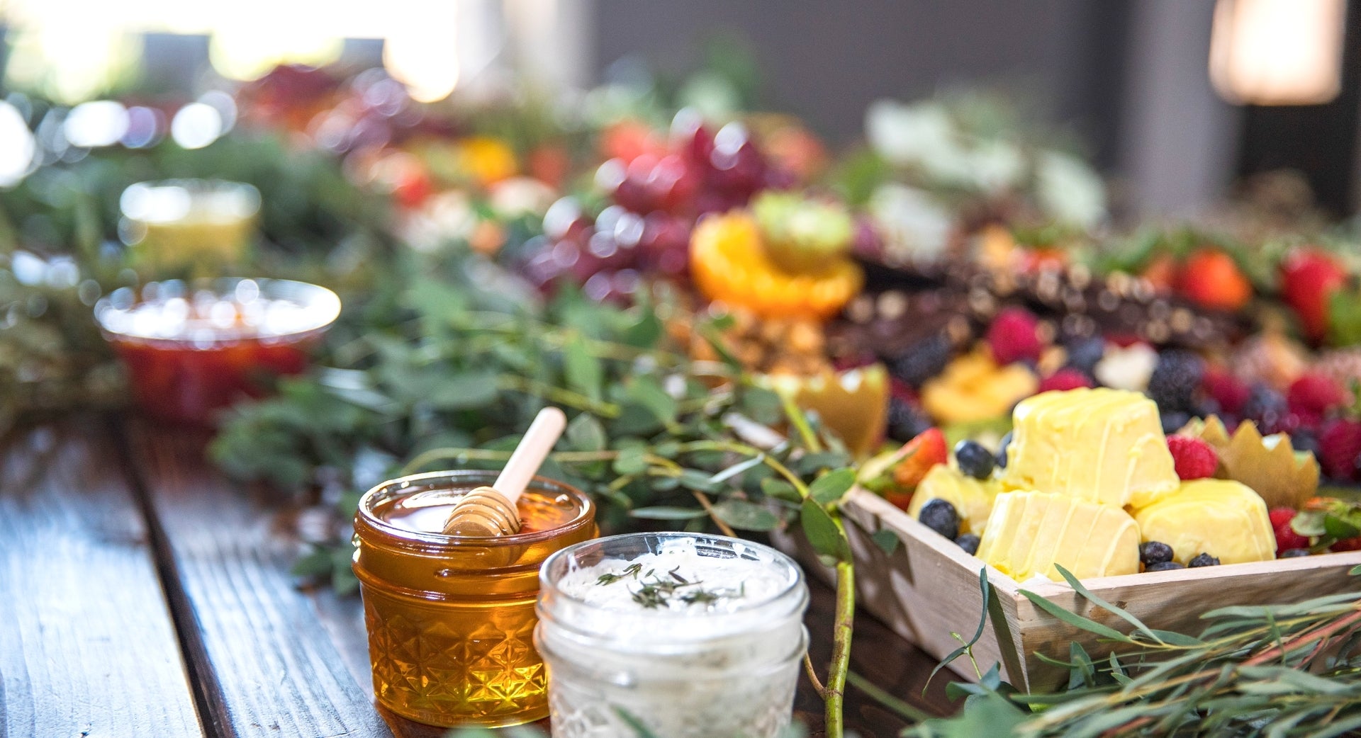Private event catering banner