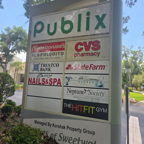 Monument Sign Vinyl Replacement