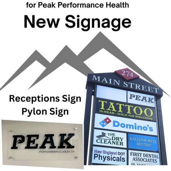 New Office Signage for Peak Performance