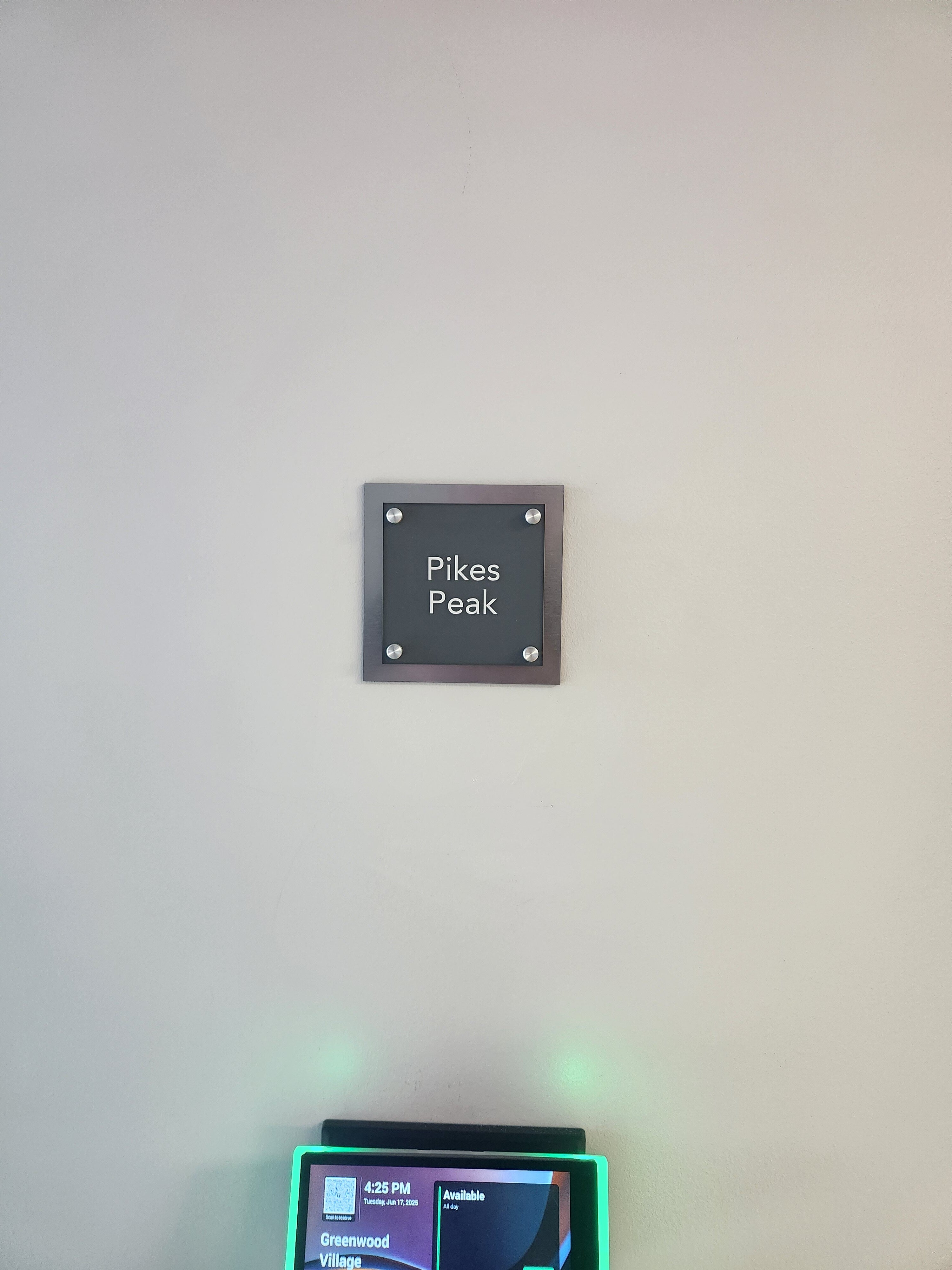 Polished Professionalism: Custom Acrylic & Rowmark Wall Plaques for Offices