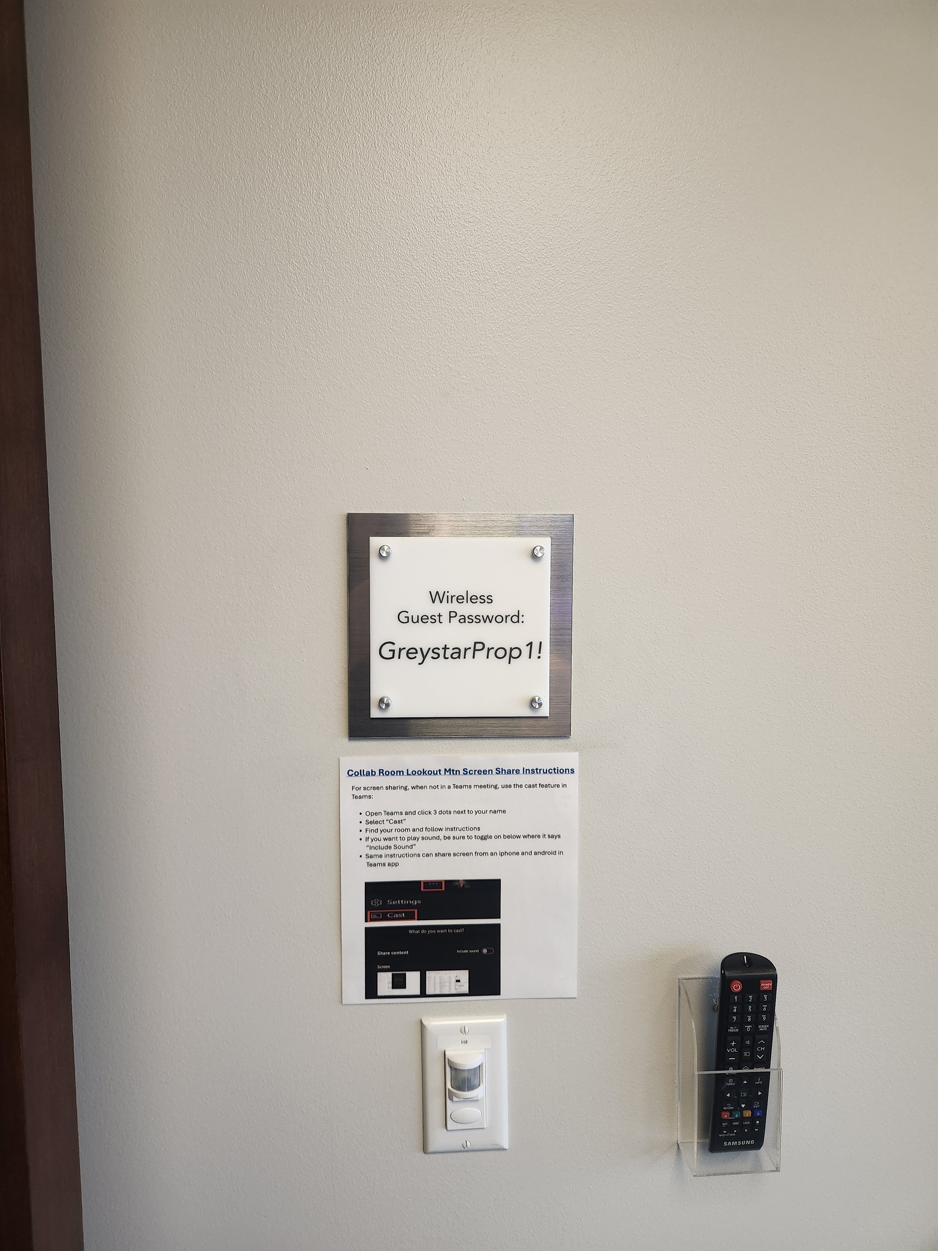 Polished Professionalism: Custom Acrylic & Rowmark Wall Plaques for Offices