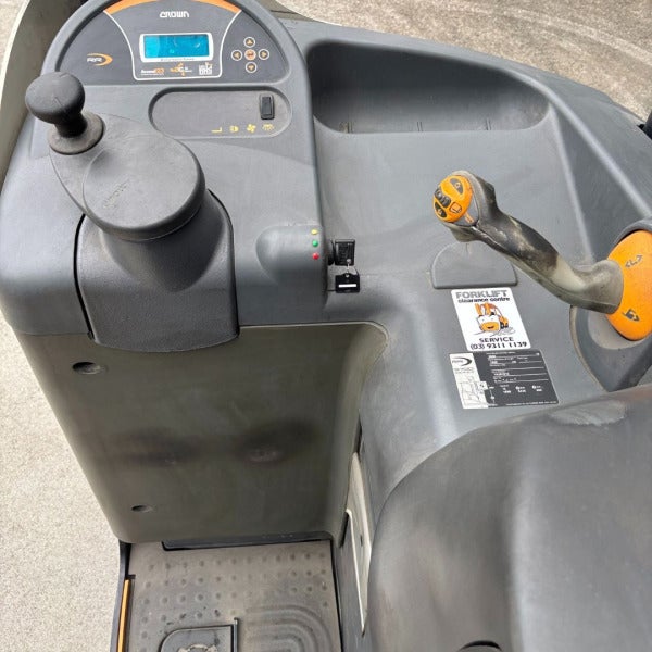 Used Crown Electric Reach Forklift #W265