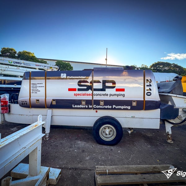 Specialised Concrete Pumping - Pump Graphics