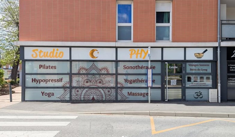 Film dépoli vitrine