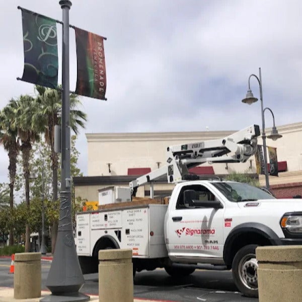 Custom Street Pole Banners