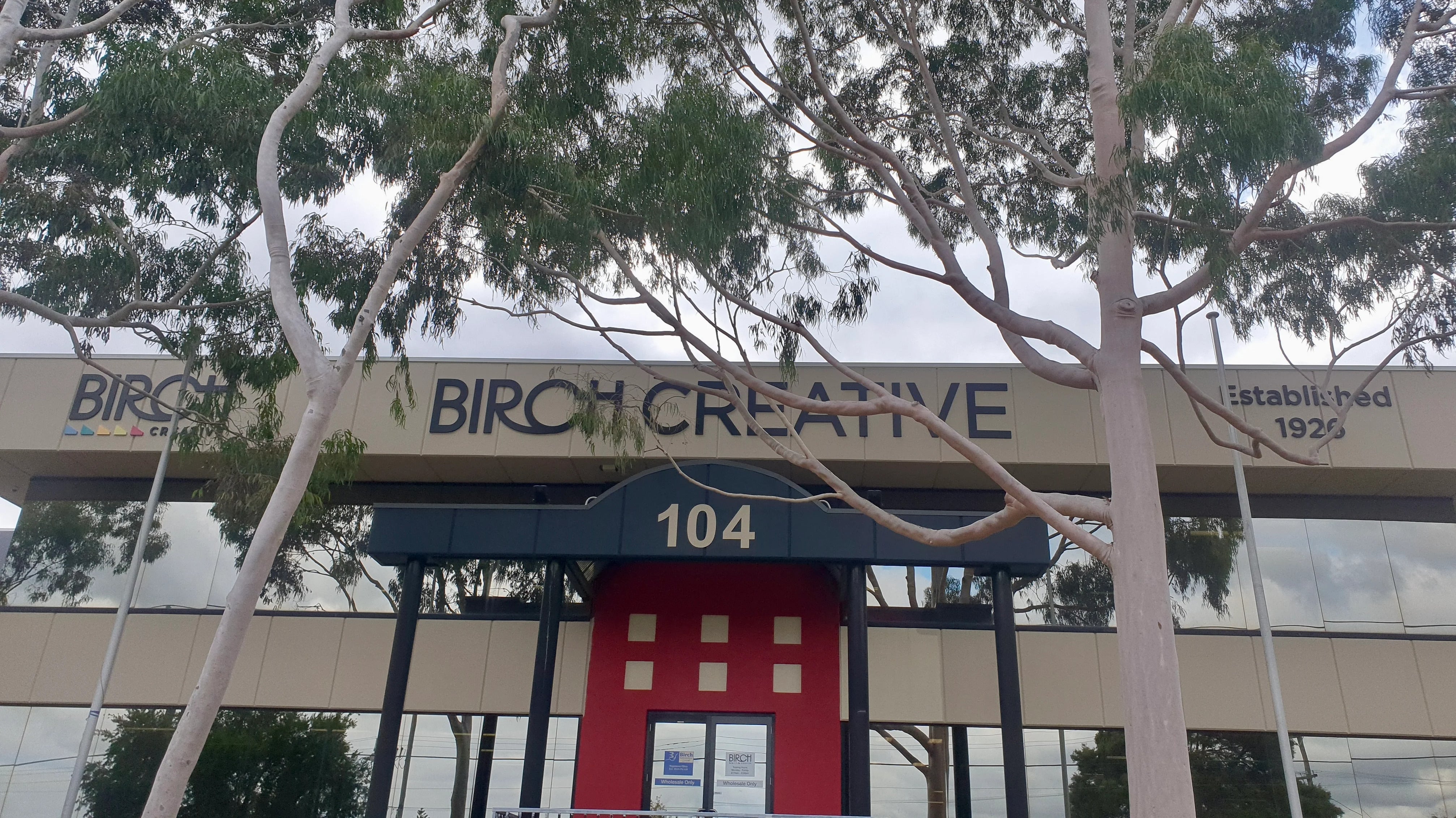 Building Signage - Birch Creative - Heidelberg West VIC.
