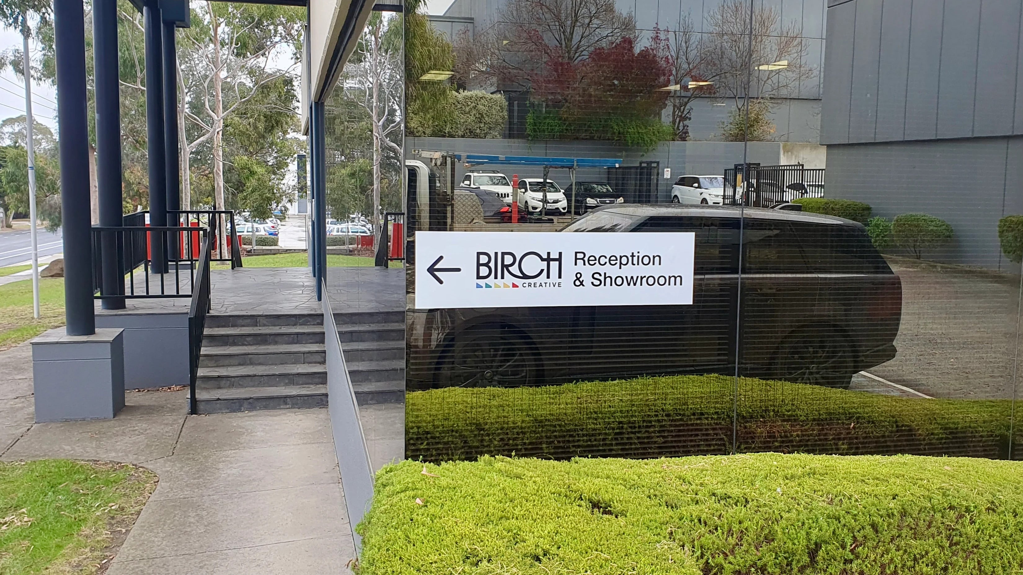 Building Signage - Birch Creative - Heidelberg West VIC.