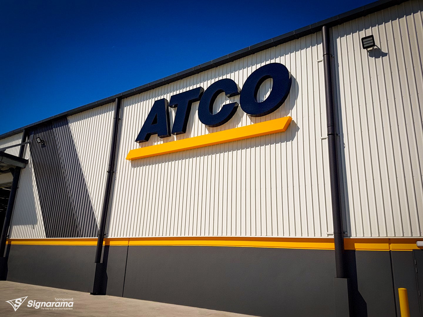ATCO – 3D fabricated letters