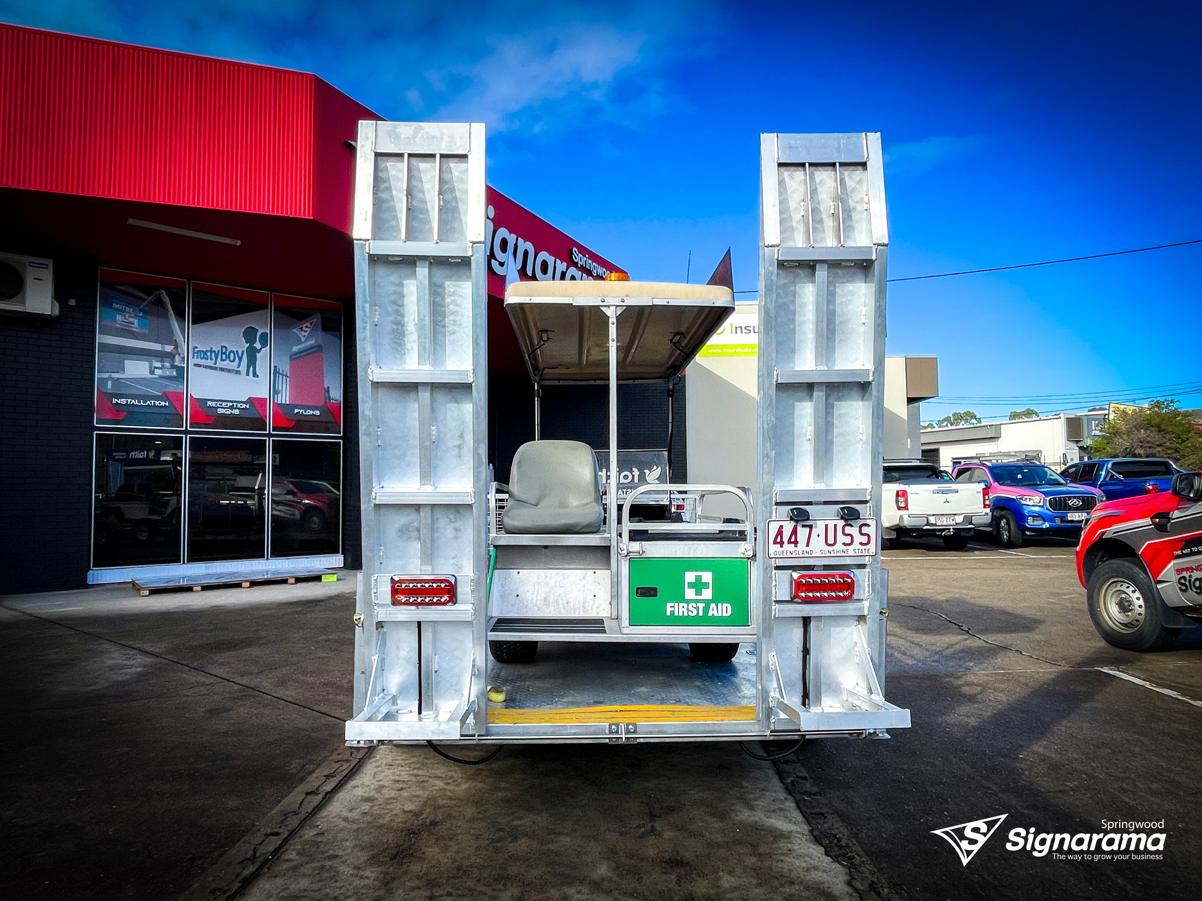 Trailer Ramp Manufacture - Faith Christian School