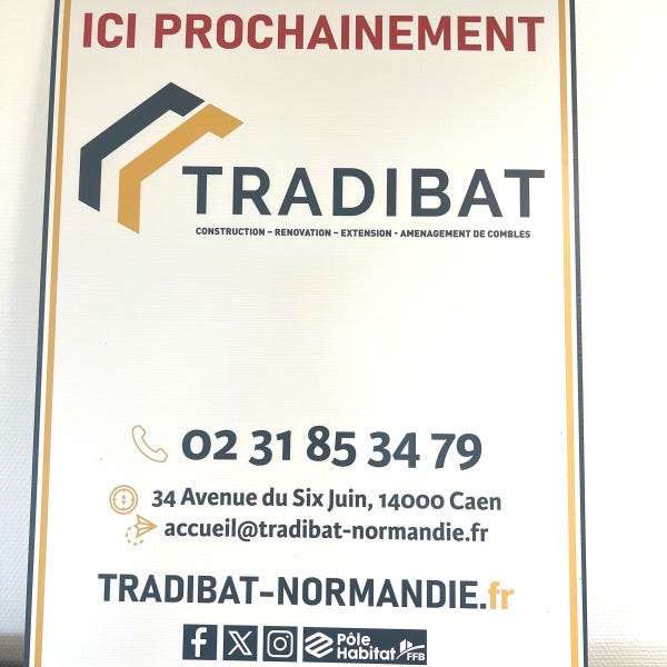 Panneaux de chantier personnalisés