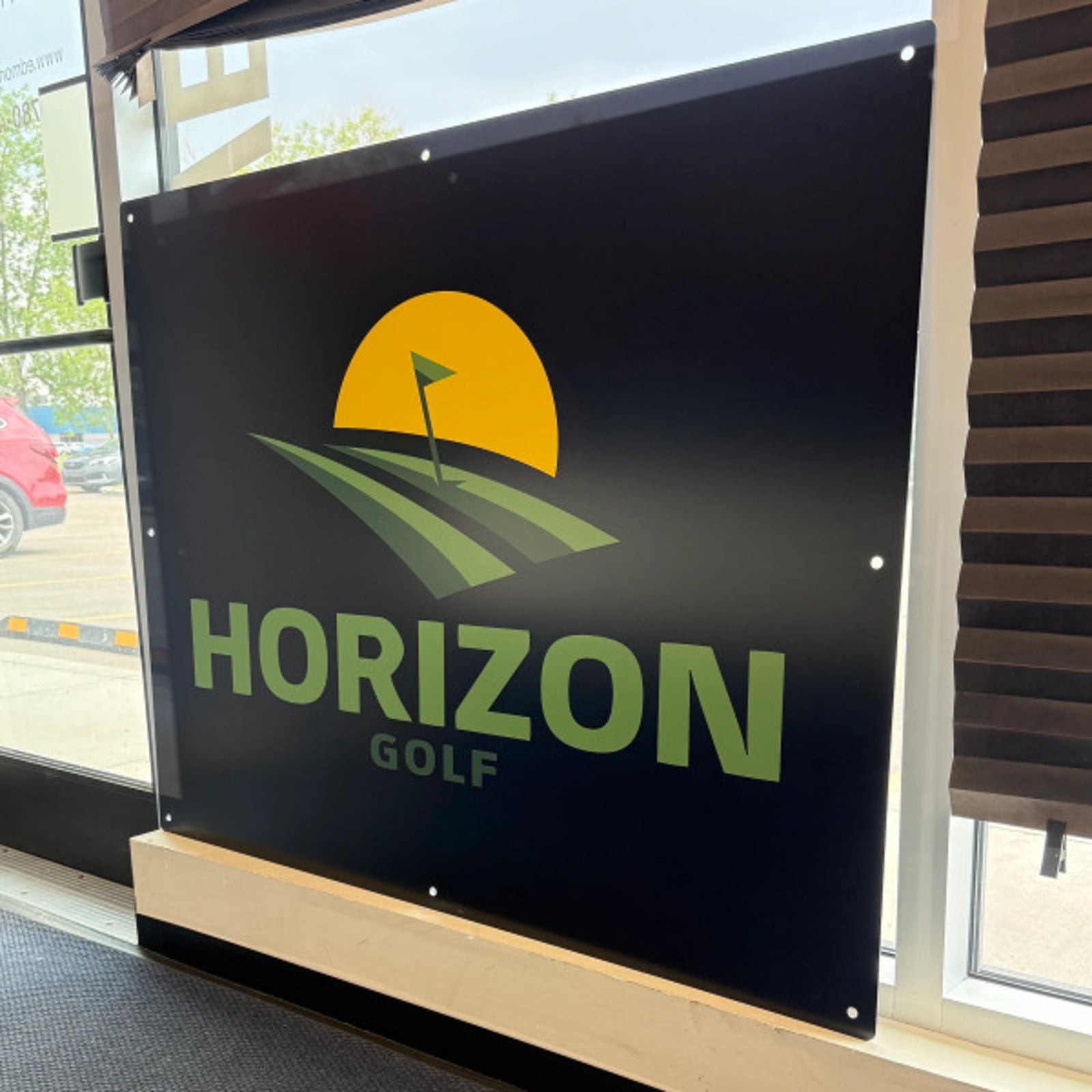 ACP Sign with applied vinyl for Horizon Ag & Turf in Edmonton, AB