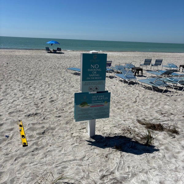 Beach Sign