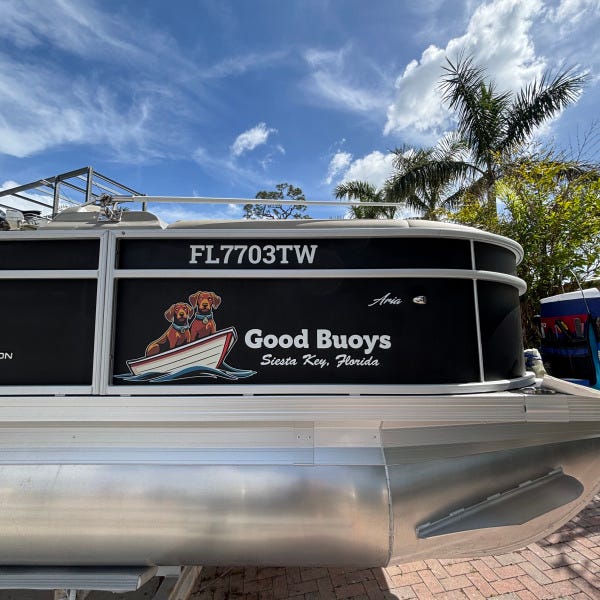Good Bouyes boat decal