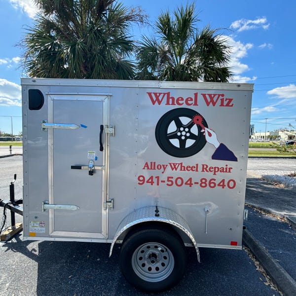 Wheel Wiz Vinyl trailer