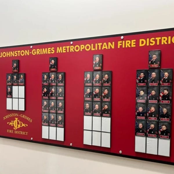 Ankeny - Johnston Grimes Fire Dept Wall Board