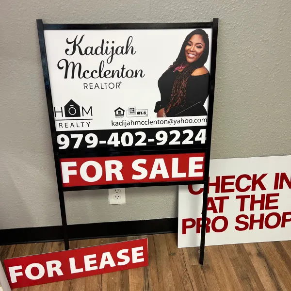 HOM realty - Real Estate Signs