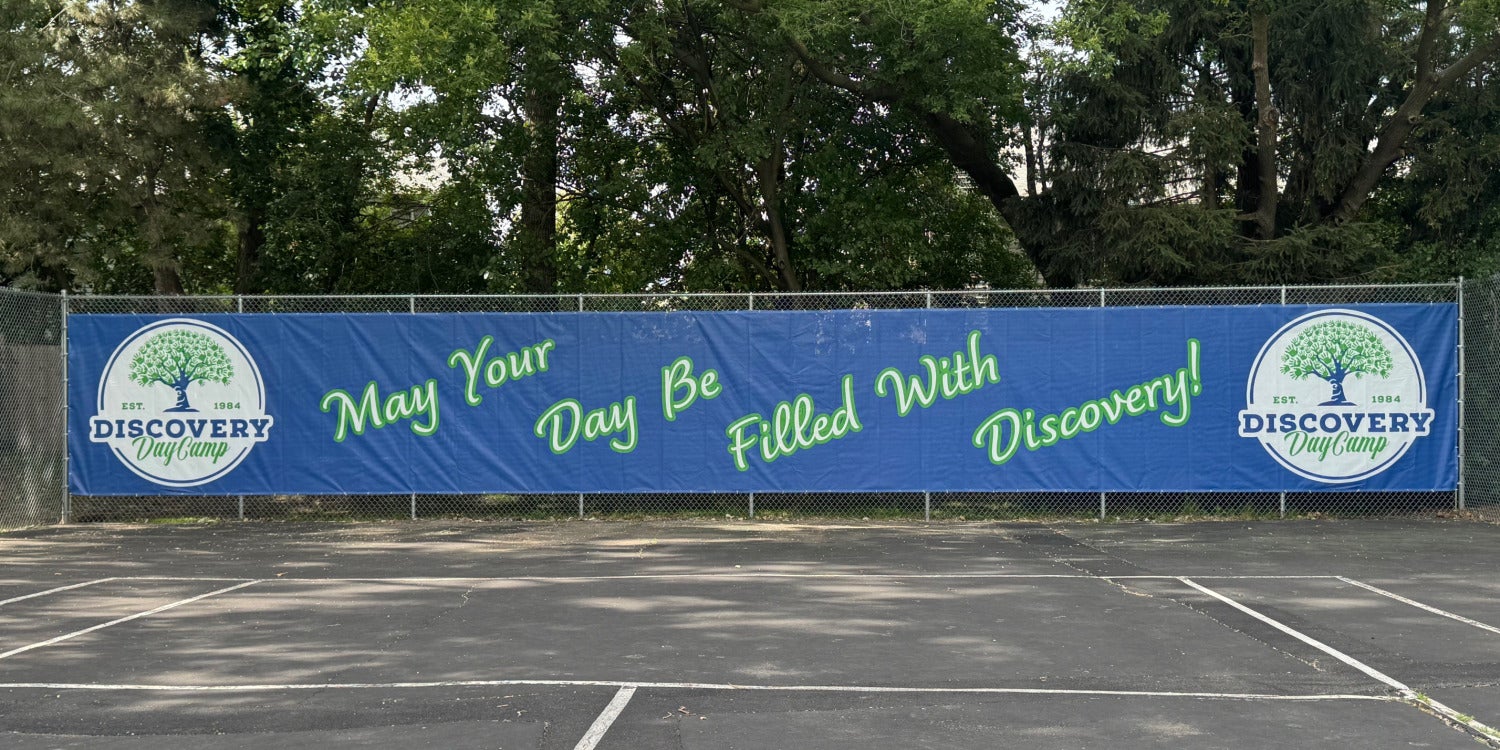 Fence Banner Signs