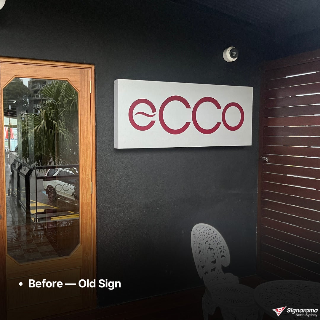 Illuminated Brass Panel Sign | Signarama North Sydney