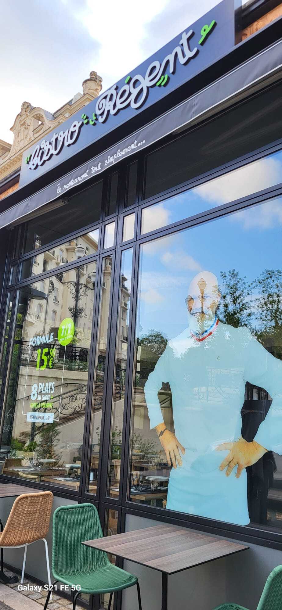 Bistro Régent fait confiance à Signarama Clermont-Ferrand