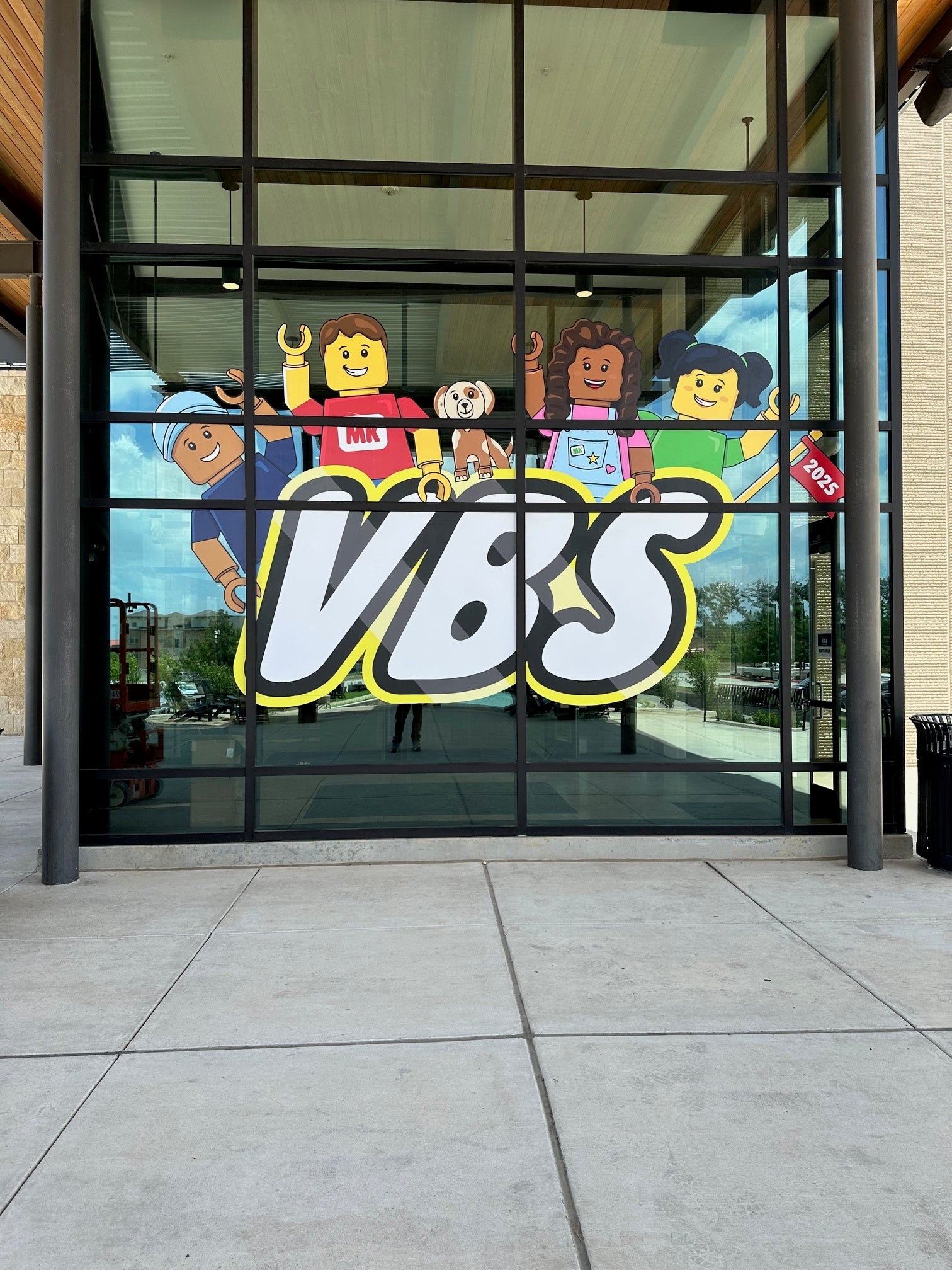 Milestone Church VBS Decals done by Signarama North Fort Worth/Keller