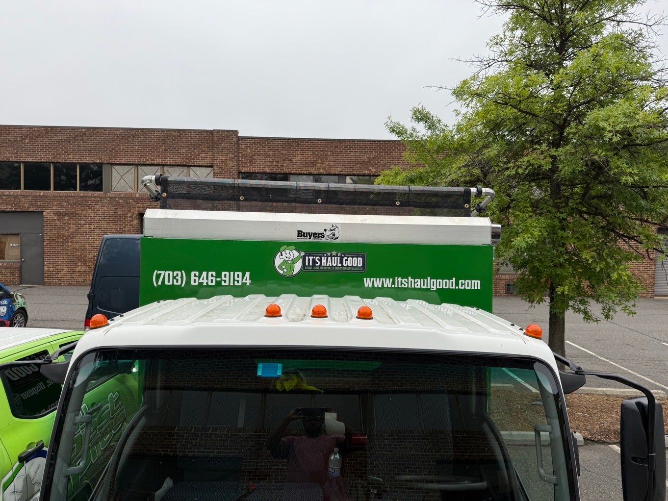 Custom Truck Decals in Tysons Corner | “It’s Haul Good” Junk Removal Stands Out on the Road