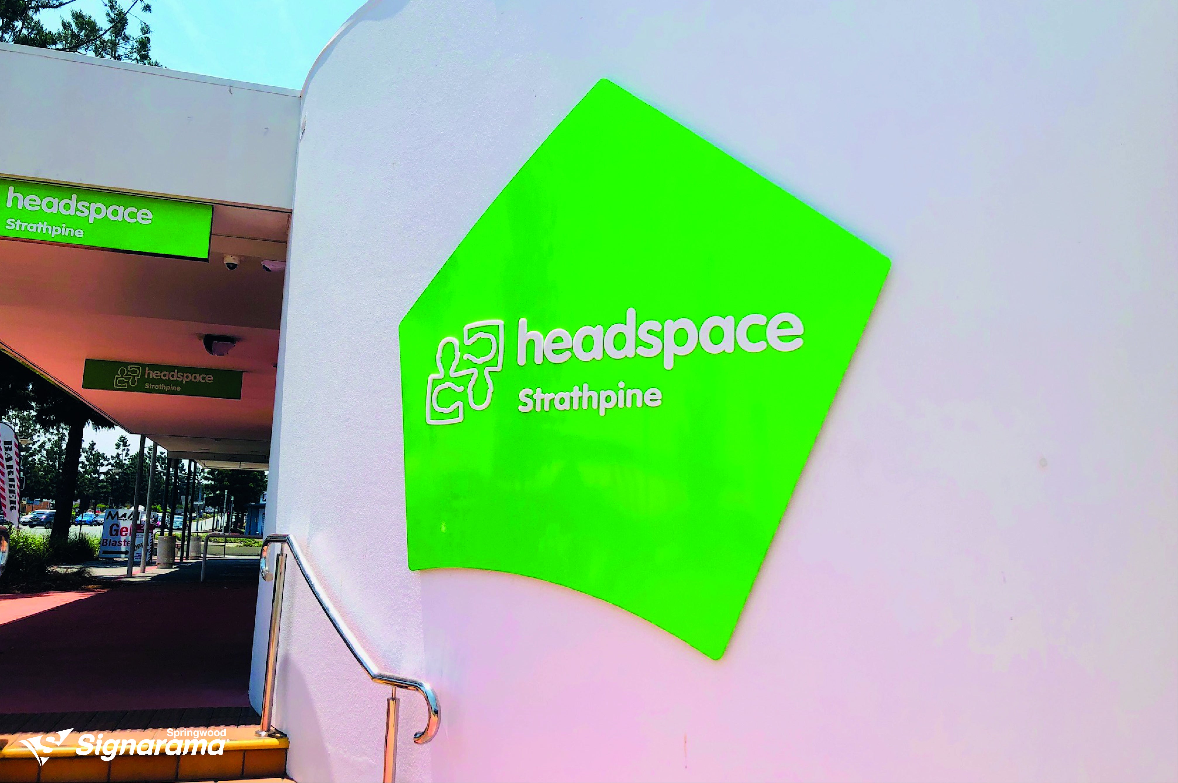 Headspace Strathpine – 3D cut letter signage