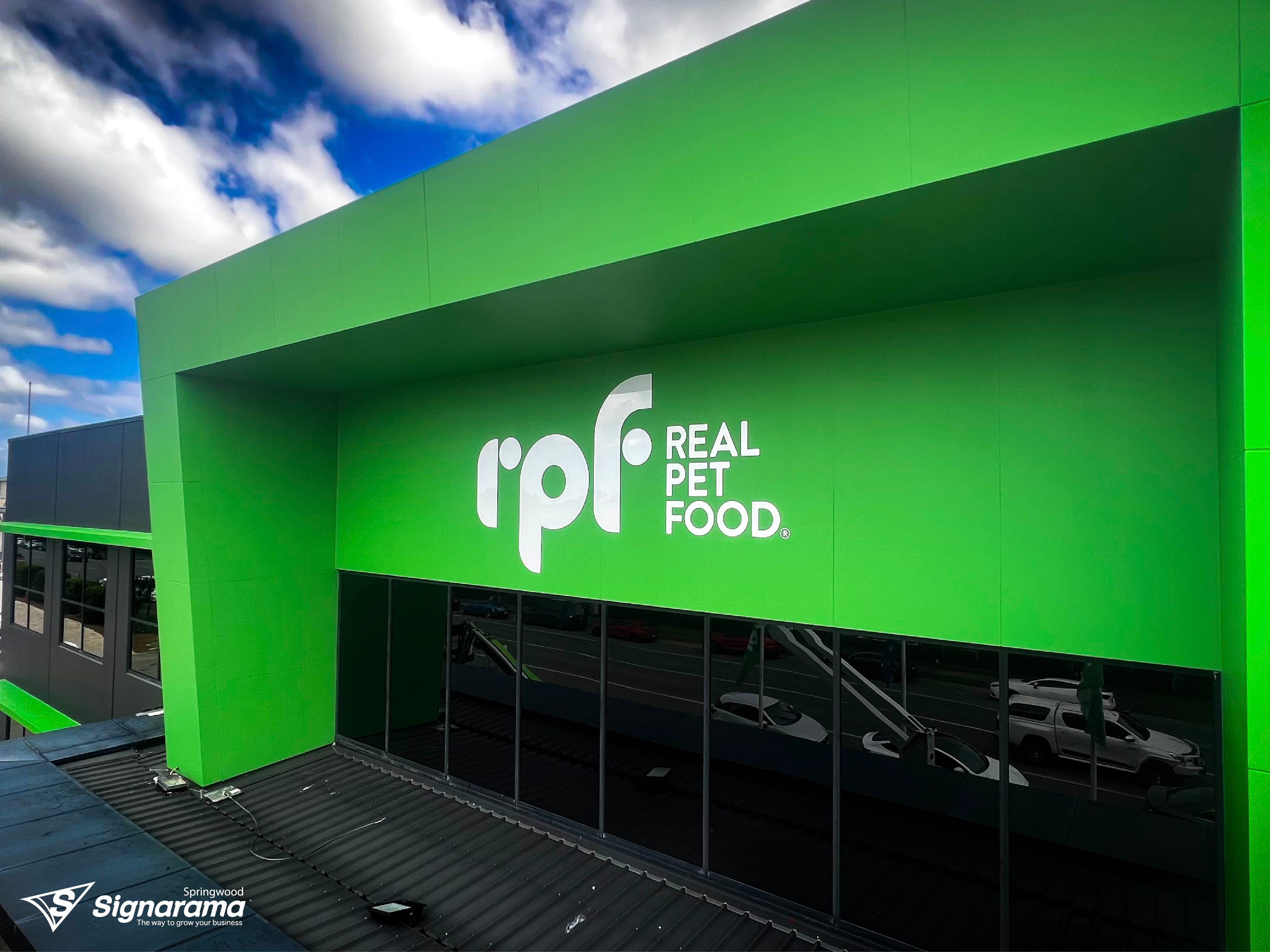 RPF – 3D cut letter signage