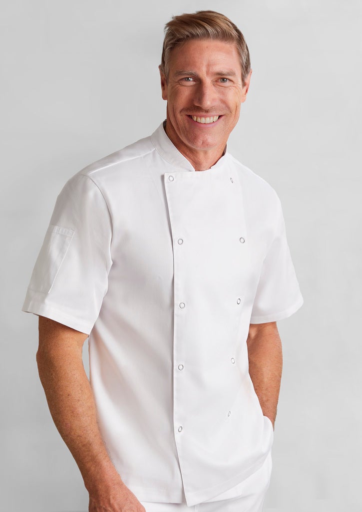 Zest Mens S/S Chef Jacket