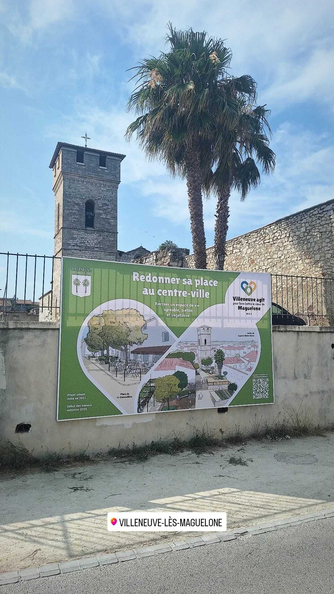 Toile tendue sur mesure pour la mairie de Villeneuve-lès-Maguelone : un projet signé Signarama Montpellier
