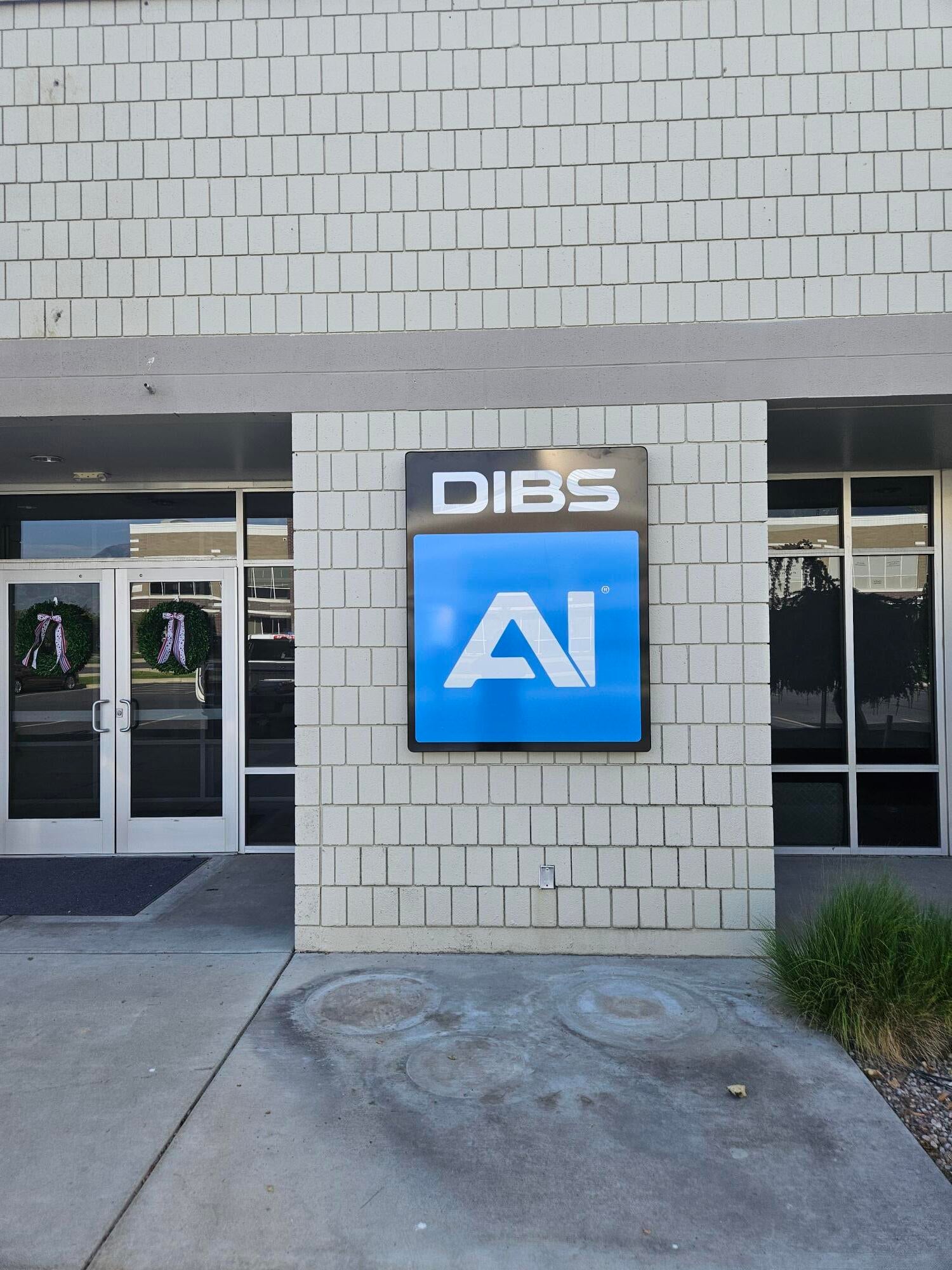 Triple Sign Project for DIBS AI • American Fork, UT | Illuminated & Non-Lit Cabinet Signs