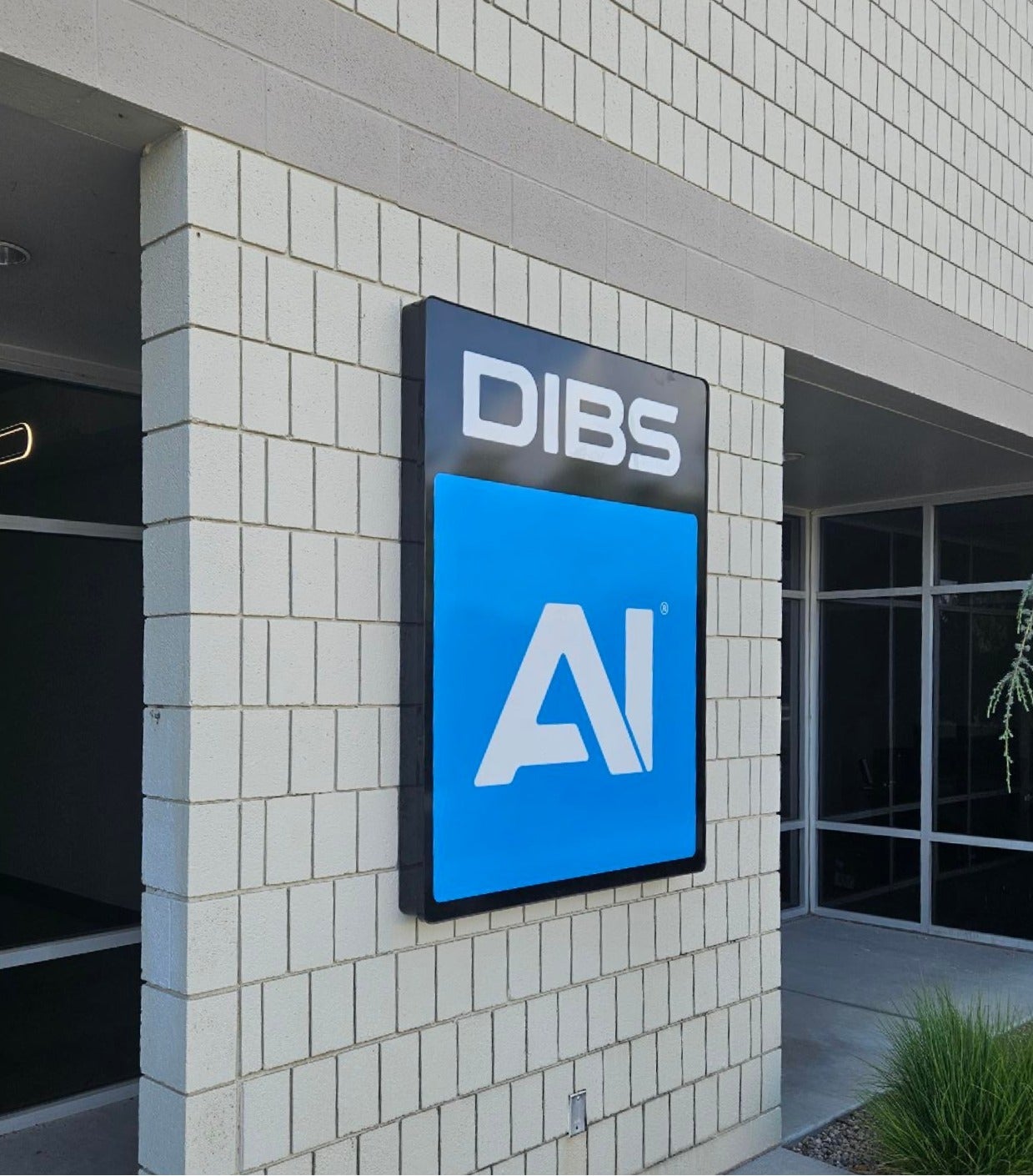 Triple Sign Project for DIBS AI • American Fork, UT | Illuminated & Non-Lit Cabinet Signs