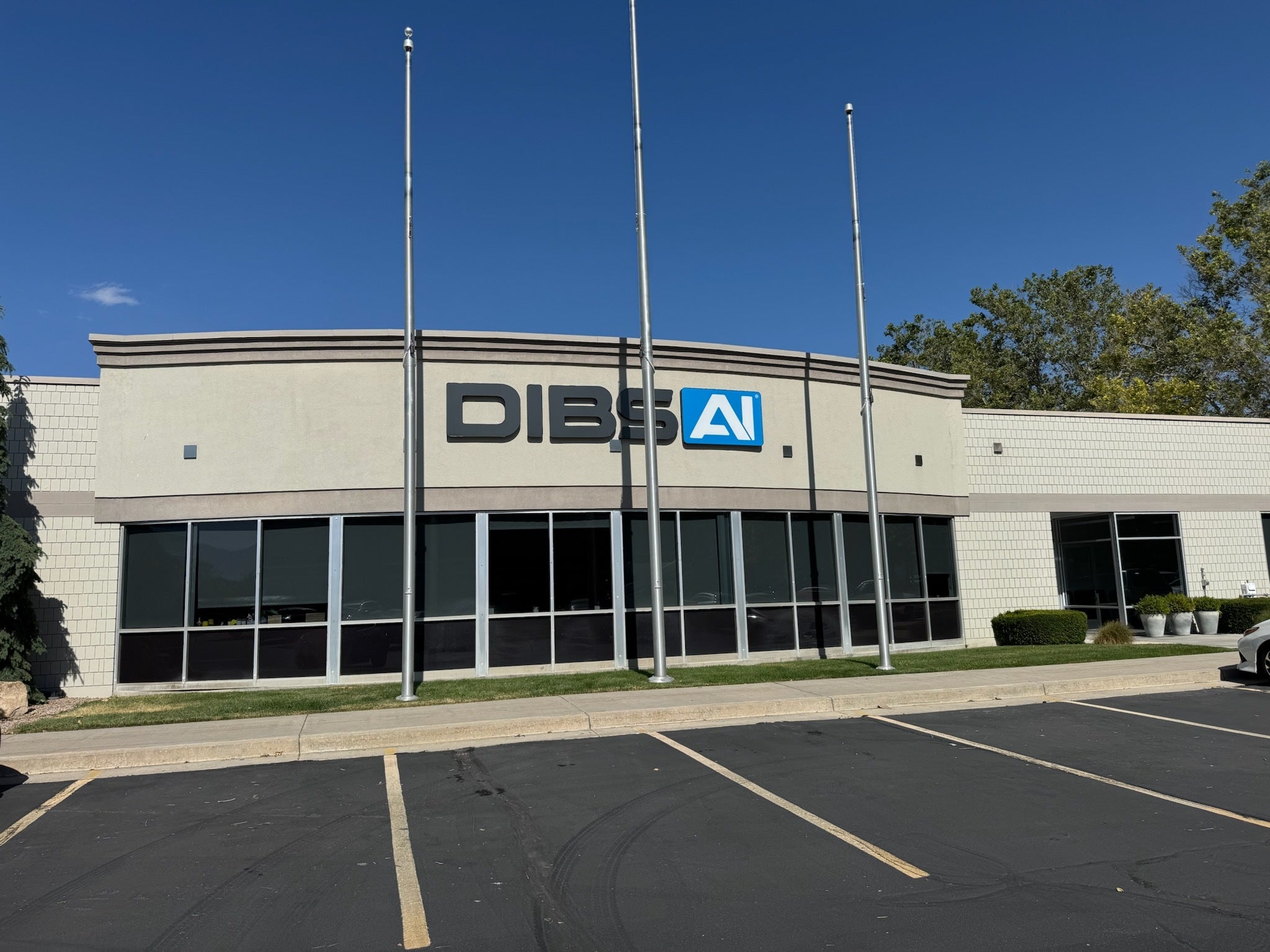 Triple Sign Project for DIBS AI • American Fork, UT | Illuminated & Non-Lit Cabinet Signs