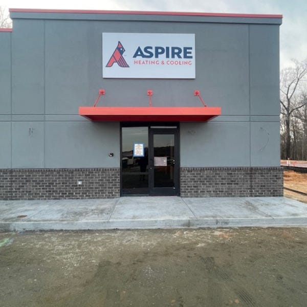Aspire Pan Sign