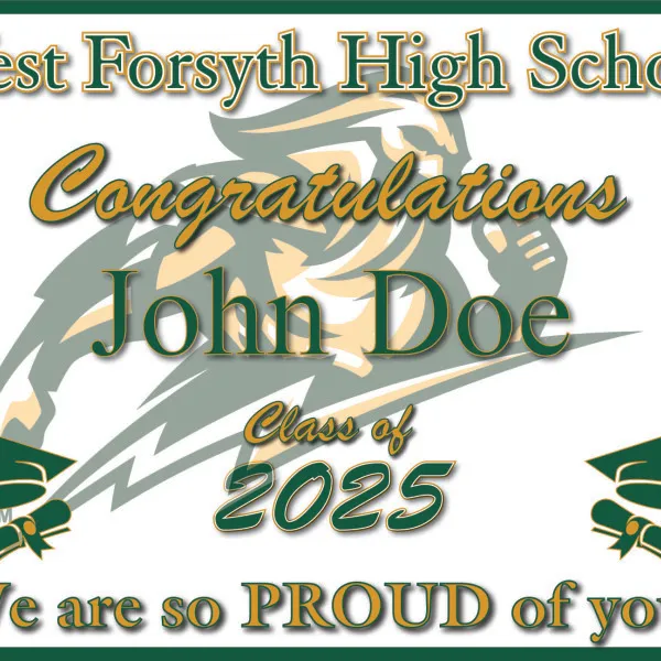 WFHS Senior Yard Signs