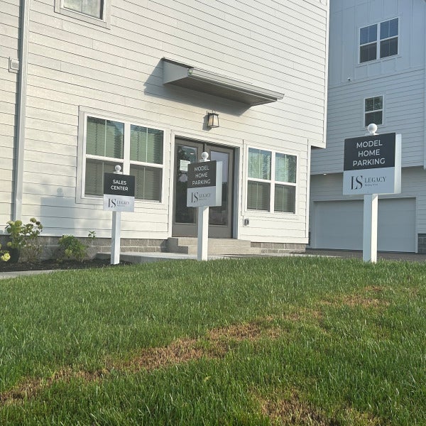 Elegant Post & Panel Signage for New Community