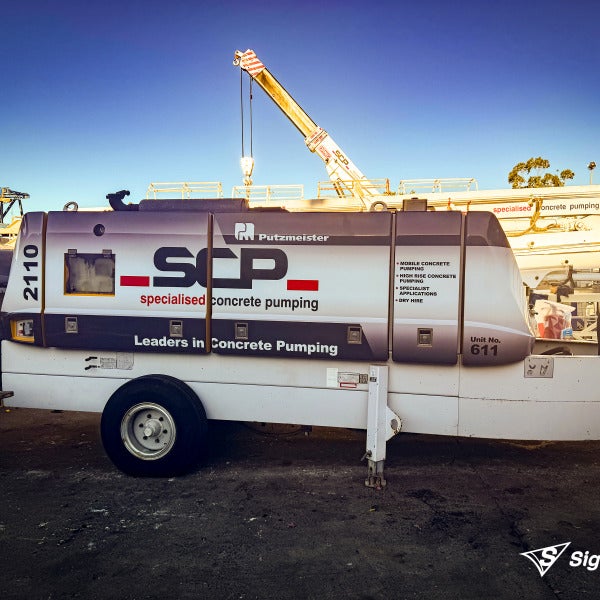 SCP - Concrete Pump Graphics