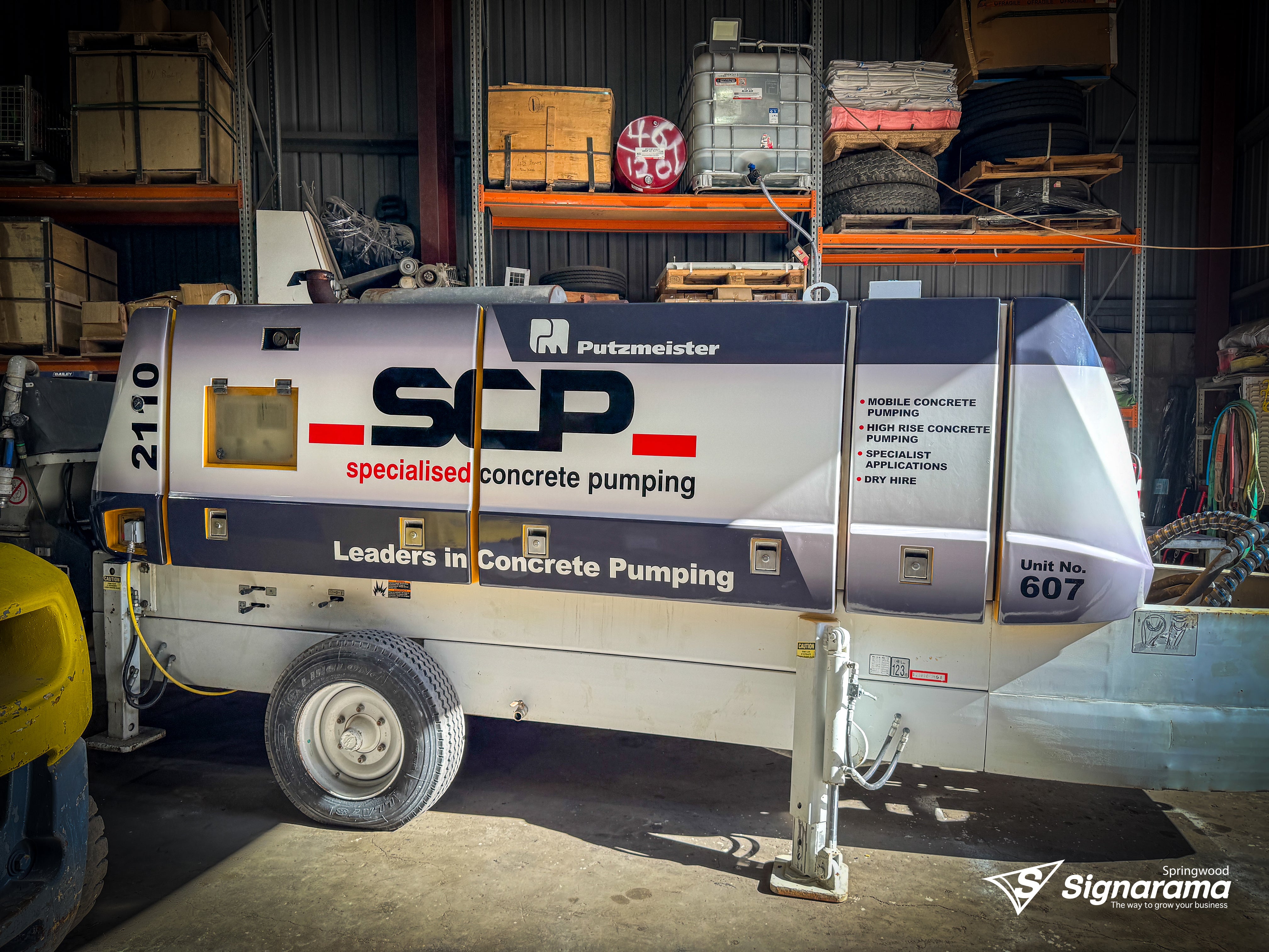 SCP - Concrete Pump Graphics