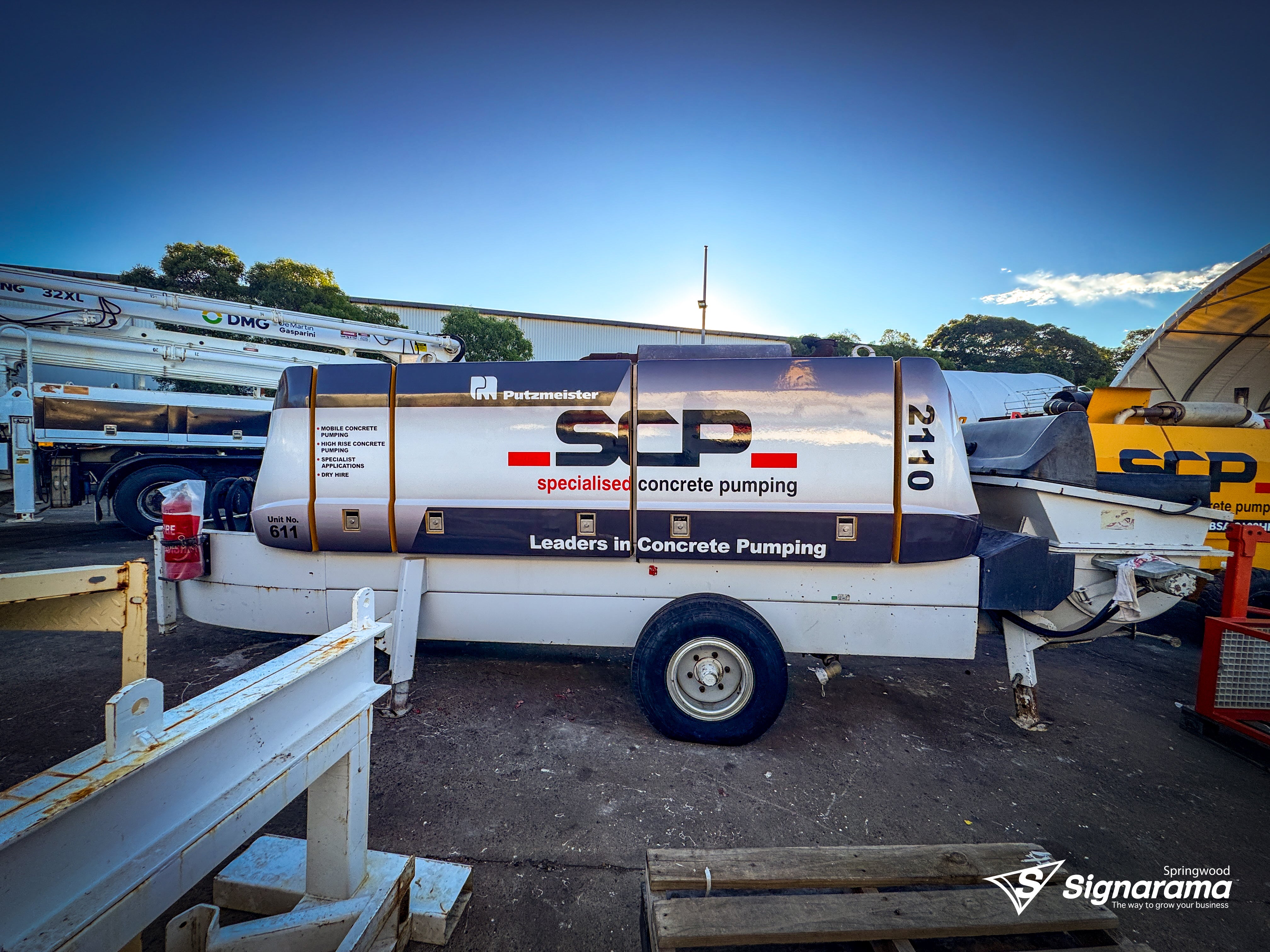SCP - Concrete Pump Graphics