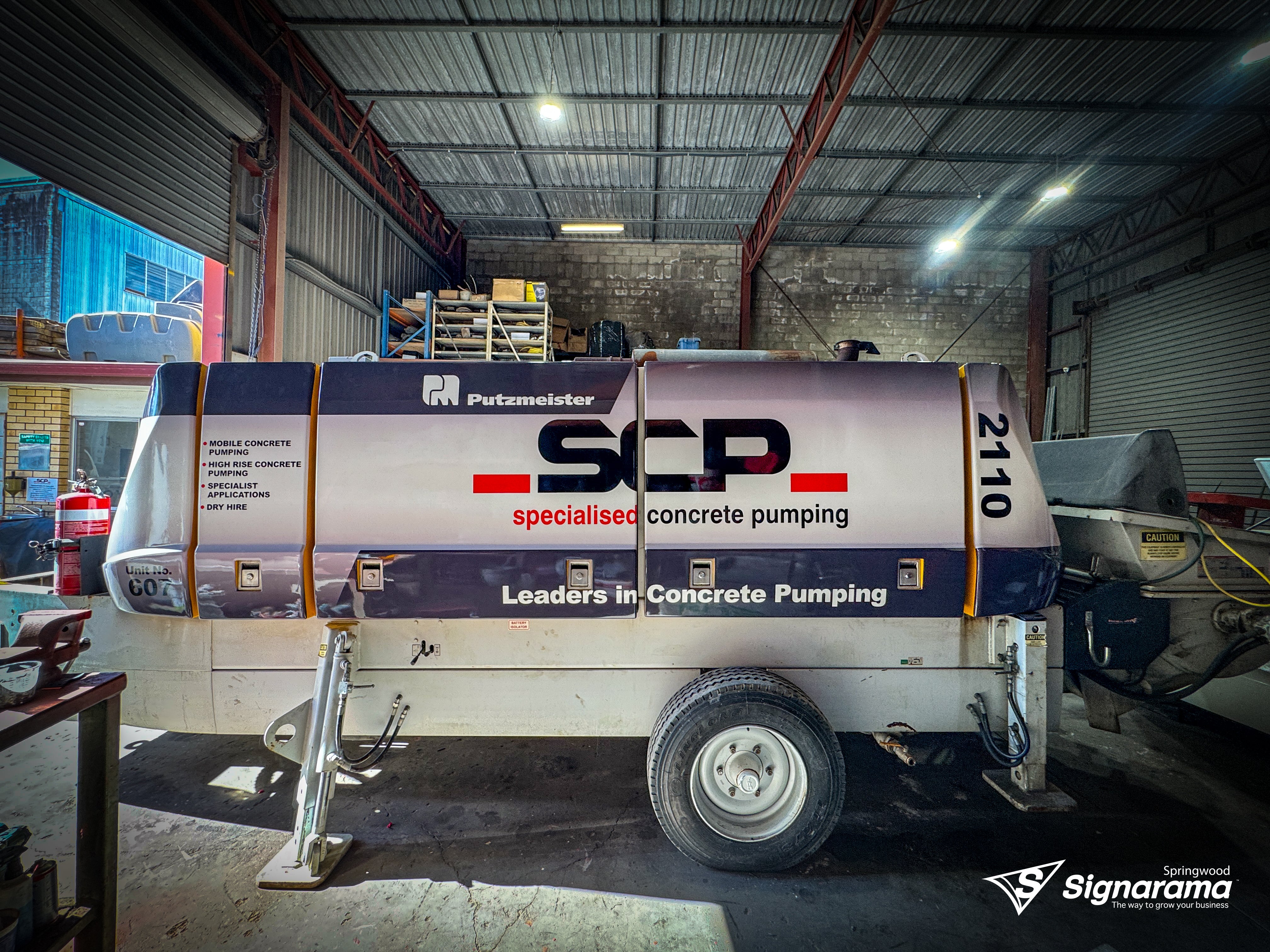 SCP - Concrete Pump Graphics