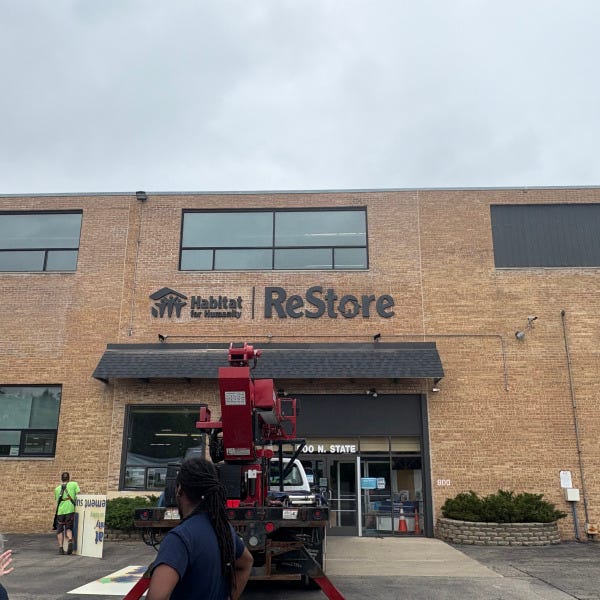Restore 2 in. Aluminum Dimensional Letters