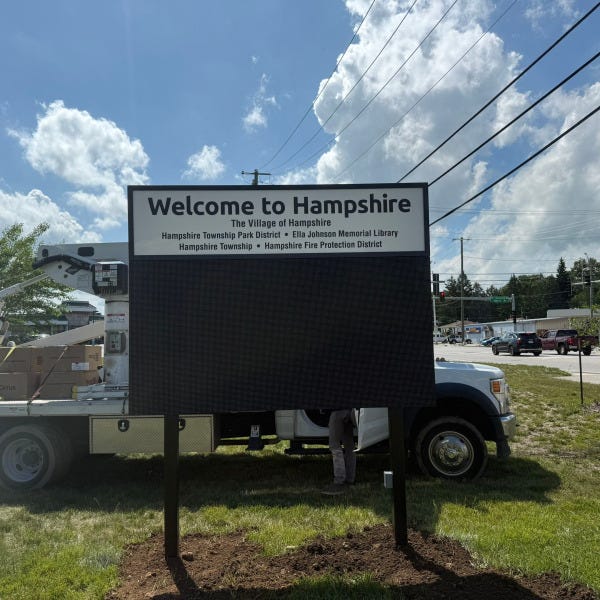 Hampshire LED Display Board