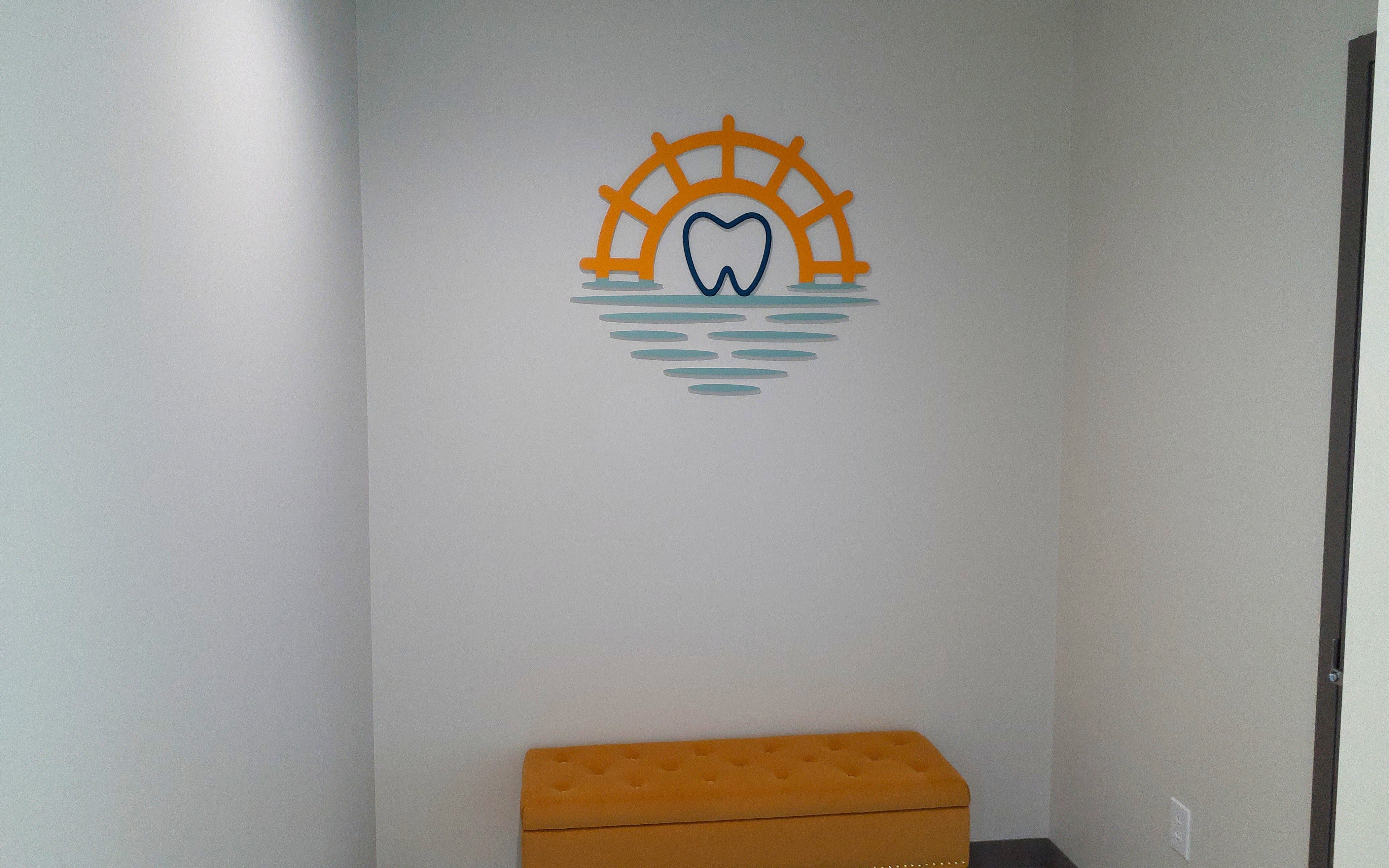 Colorful Interior Signage With Pediatric Dentistry of Milford