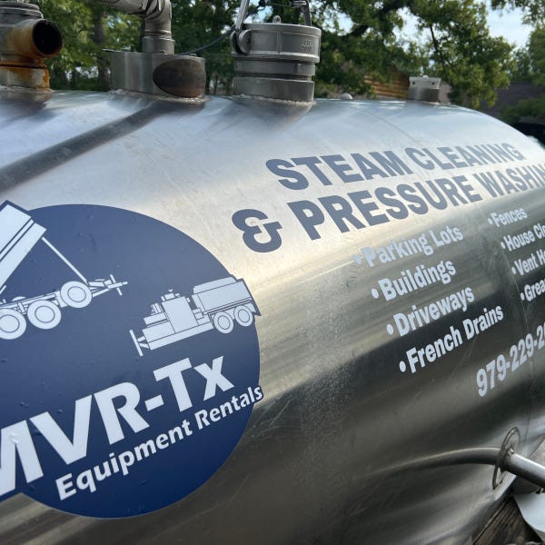 MVR TX trailer decals
