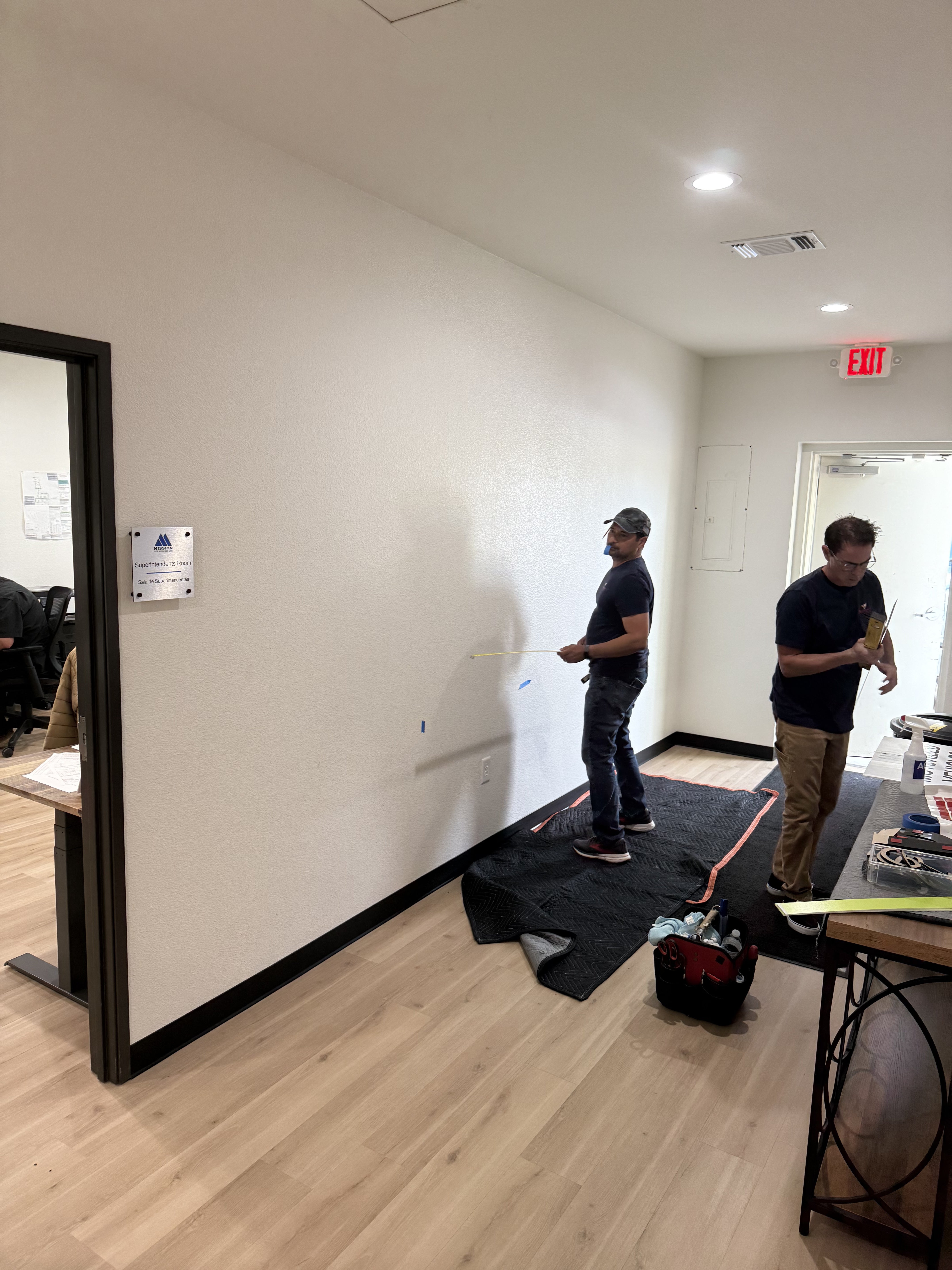 Dimensional Wall Decal at Mission Site Services