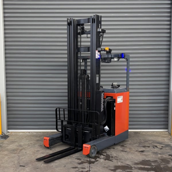 Used Toyota Electric Reach Forklift #2229