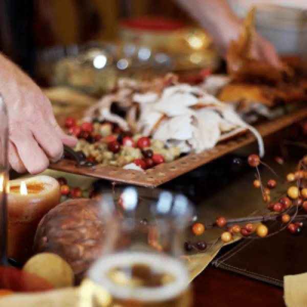 Charcuterie Board from Christmas Leftovers