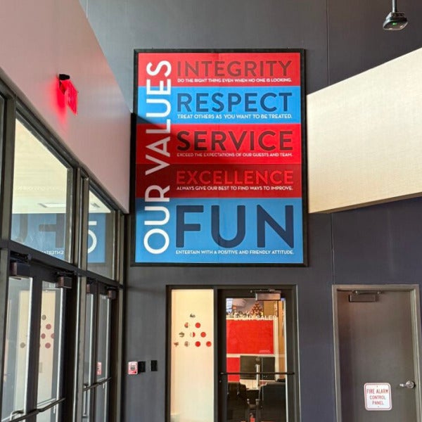 Signage Solutions for Entertainment Venues – Our Work with Pinstack