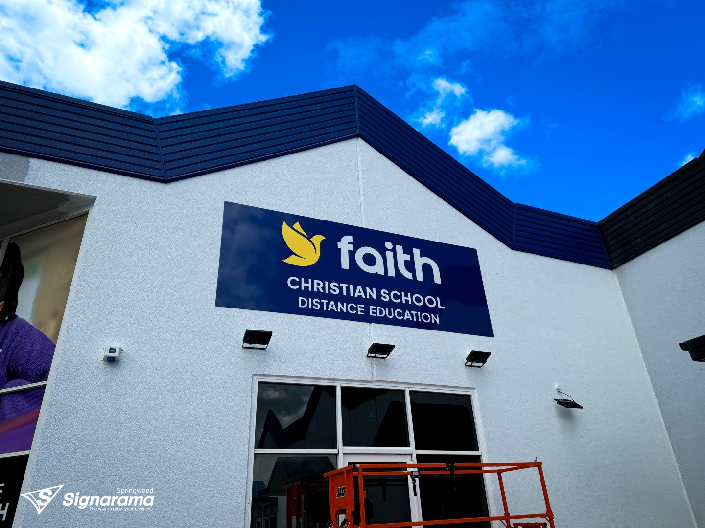 Faith – metal signage